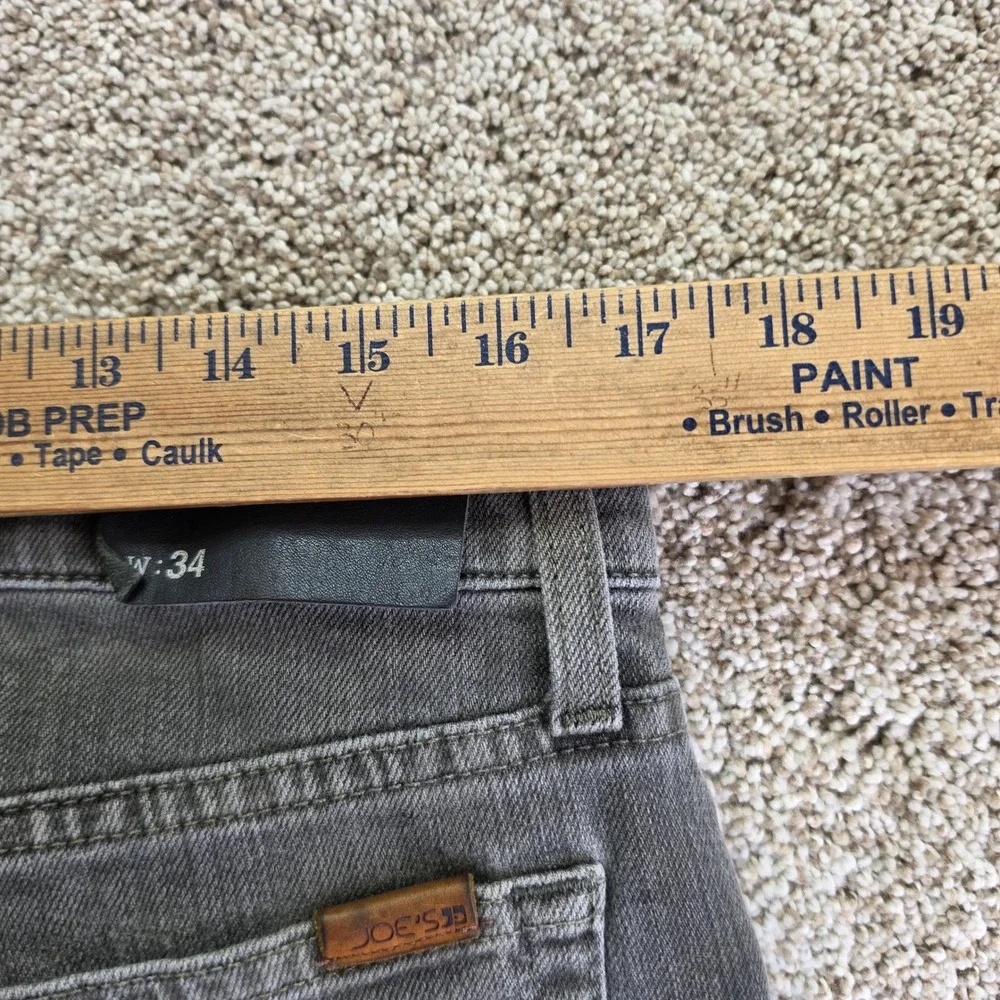 Joes Jeans The Brixton Straight Narrow Men 34 Grey Outdoor Casual Lightweight